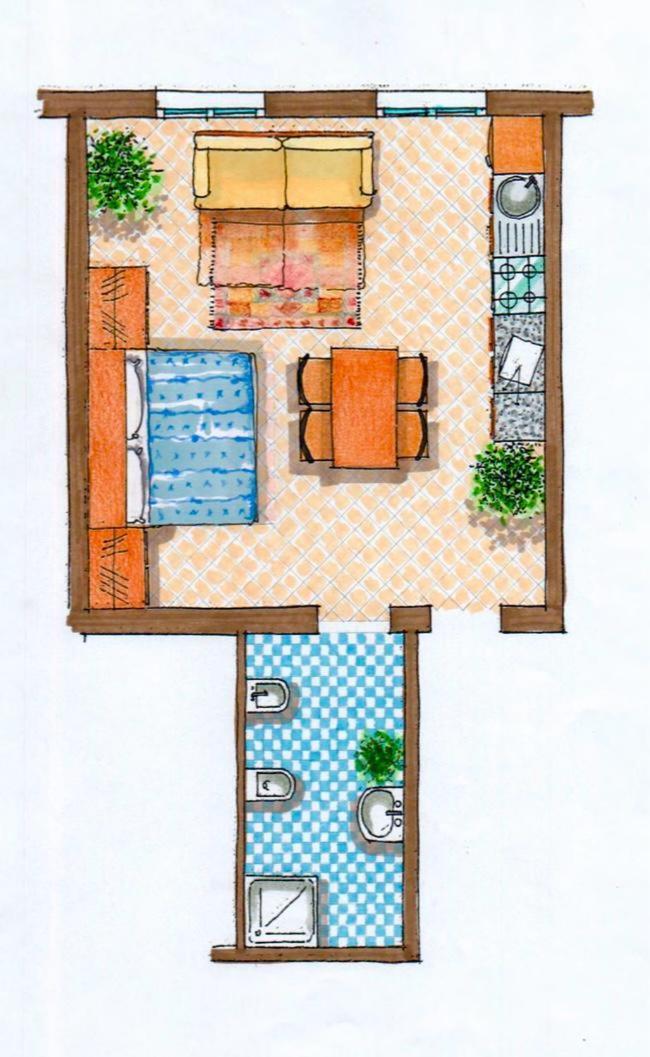 Residence Ca D'Oro Lido di Jesolo Eksteriør bilde