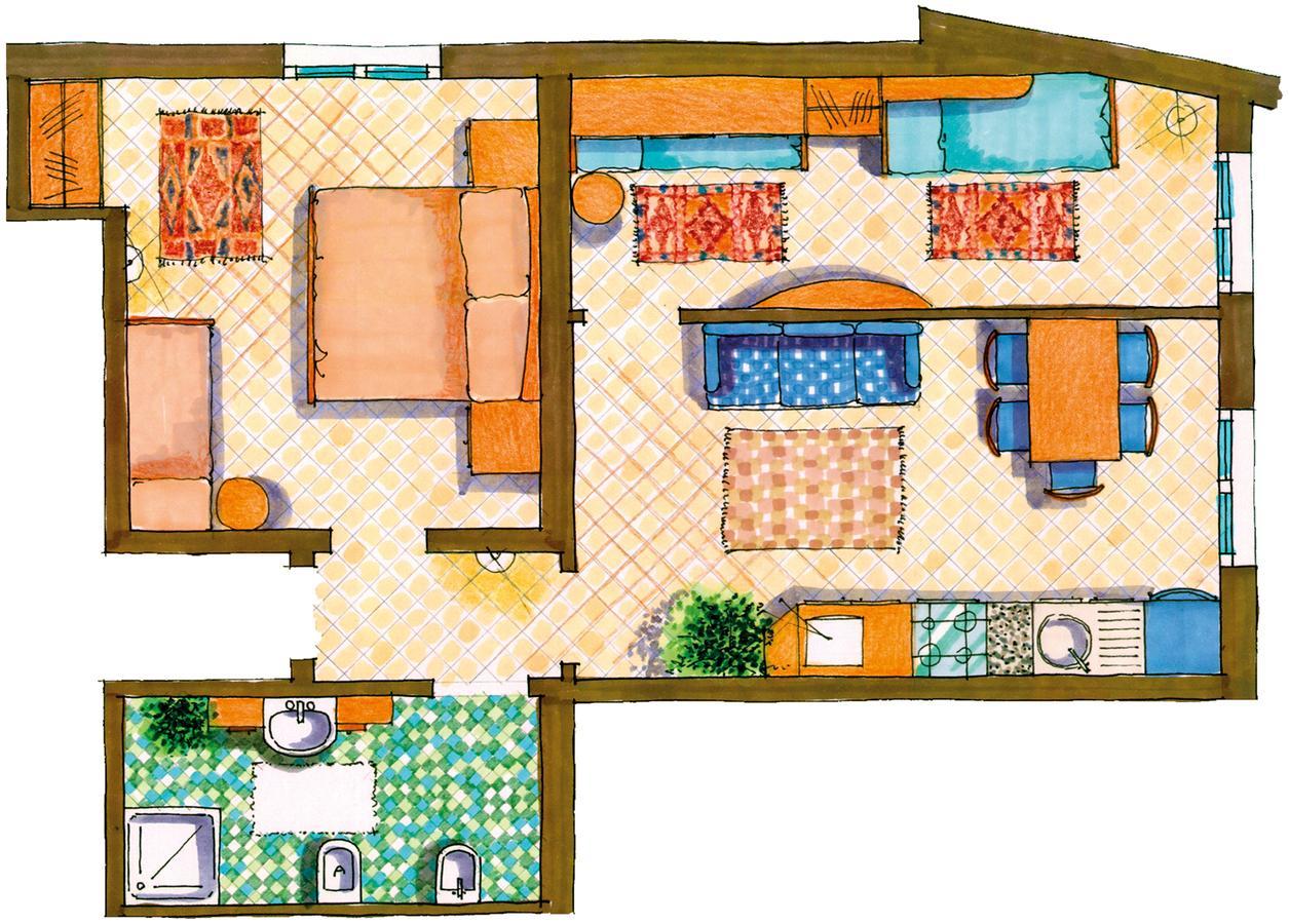 Residence Ca D'Oro Lido di Jesolo Eksteriør bilde